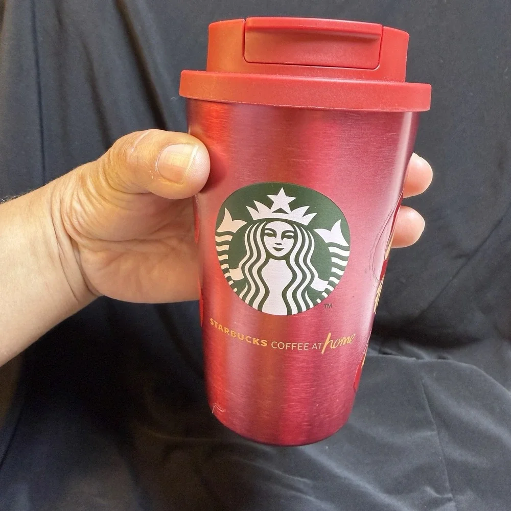 Starbucks 2025 Red Lunar New Year  Dragon Insulated Stainless Steel Tumbler 12oz
